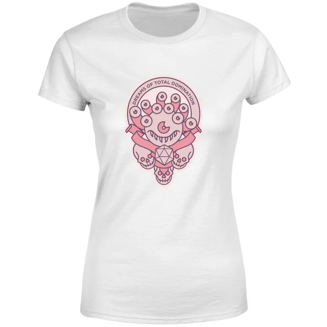 Dungeons & Dragons Beholder Dreams Women's T-Shirt - White