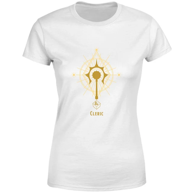 Dungeons & Dragons Cleric Women's T-Shirt - White