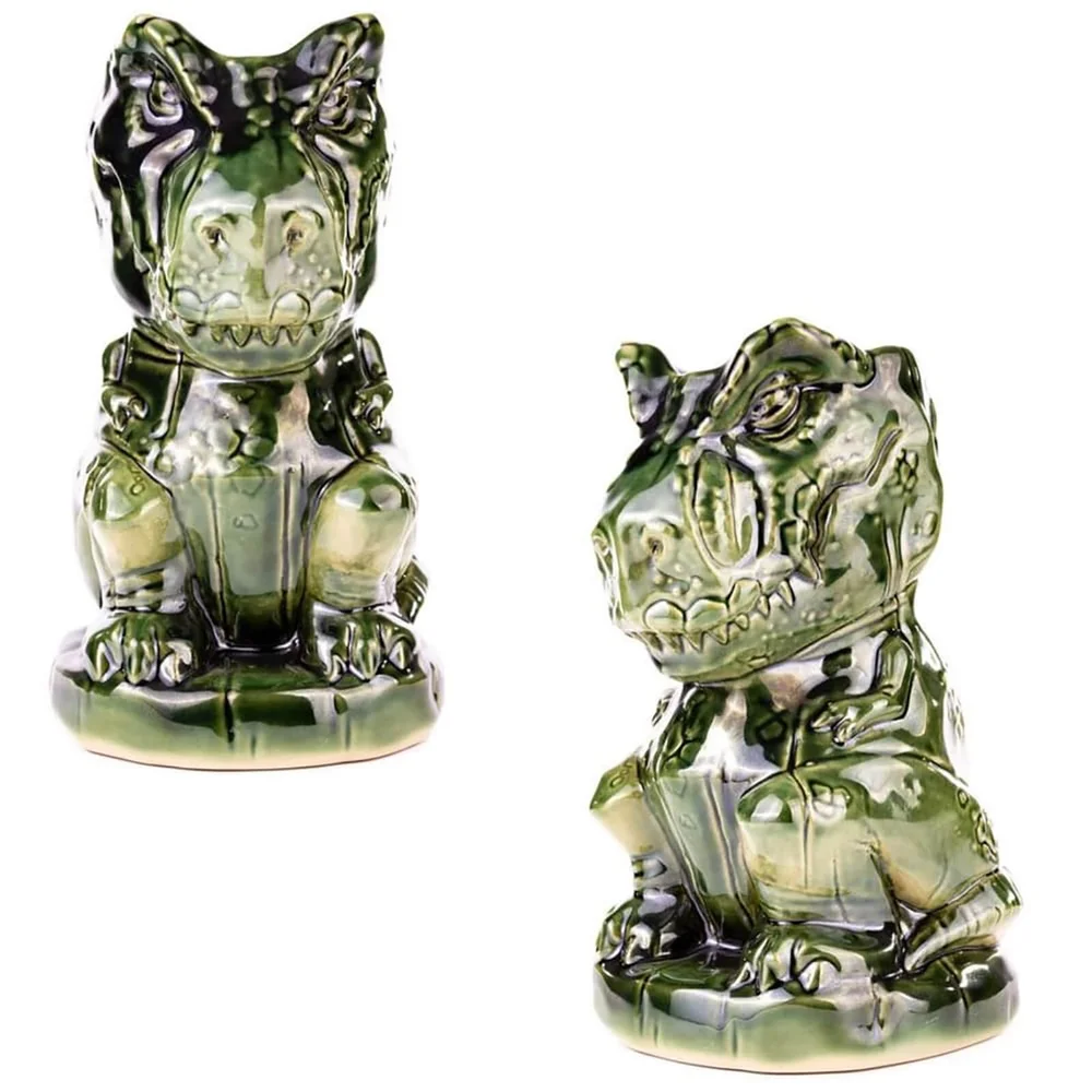 Mondo Jurassic Park T-Rex Isla Nublar Variant Tiki Mug Image 1