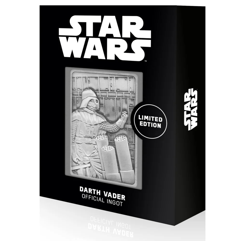Star Wars Iconic Scene Collection Limited Edition Ingot - Darth Vader Image 1