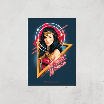 Wonder Woman Welcome To The 80s Giclee Art Print