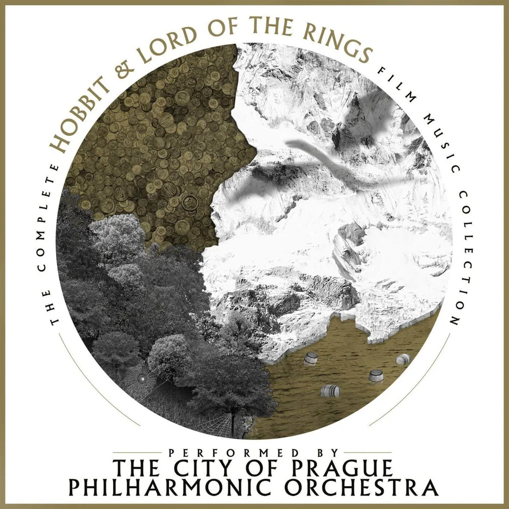 The Hobbit & The Lord of the Rings Film Music Collection Vinyl 2LP Image 1