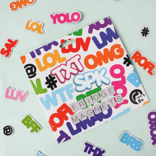 Gift Republic Txt Speak Magnets