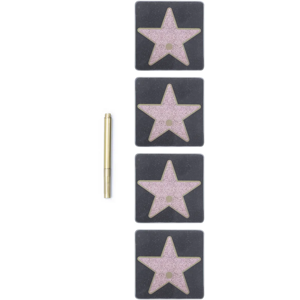 Thumbs Up! Soiree Hollywood Stars Glass Place Image 1