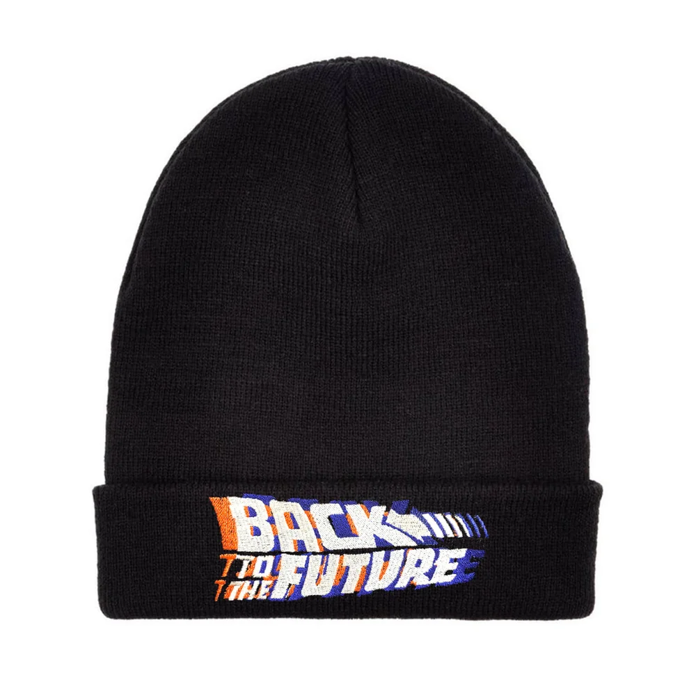 Back to the Future Beanie - Black Image 1