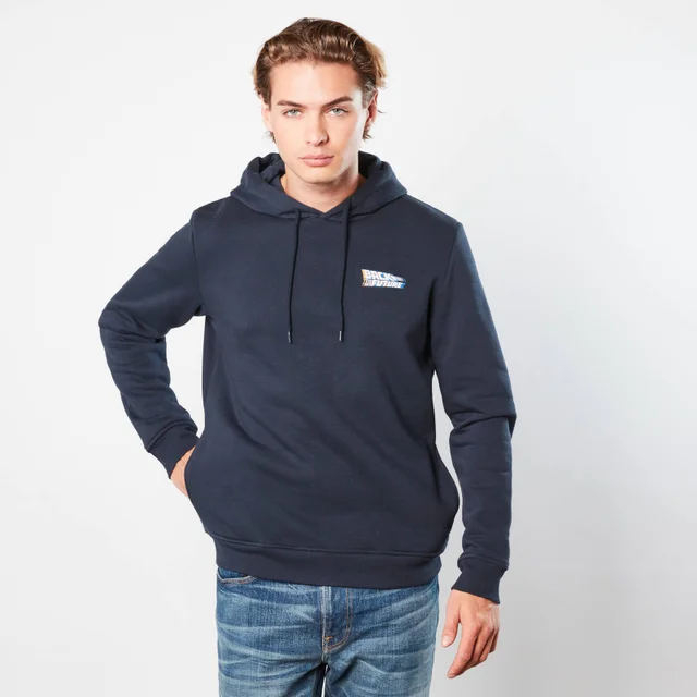 Back to the Future CarStripes Hoodie - Navy