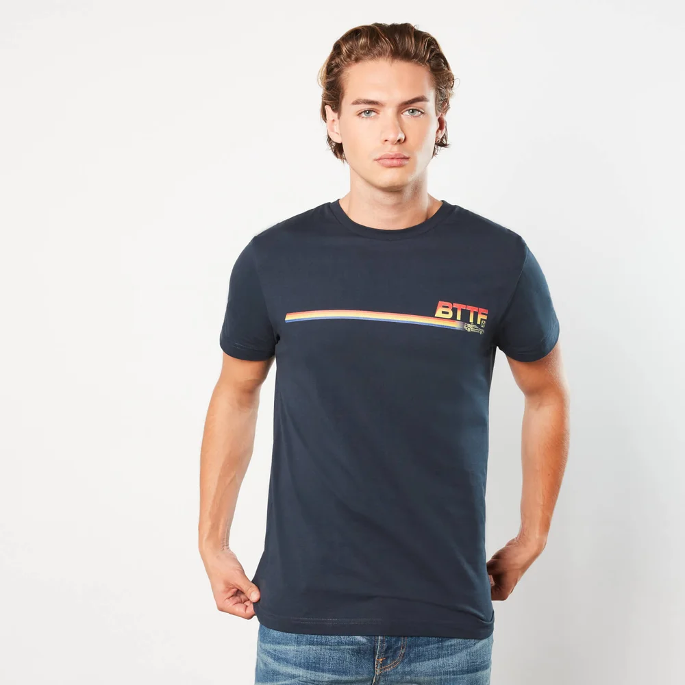 Back to the future Flux Capacitor Front Unisex T-Shirt - Navy - S Image 1