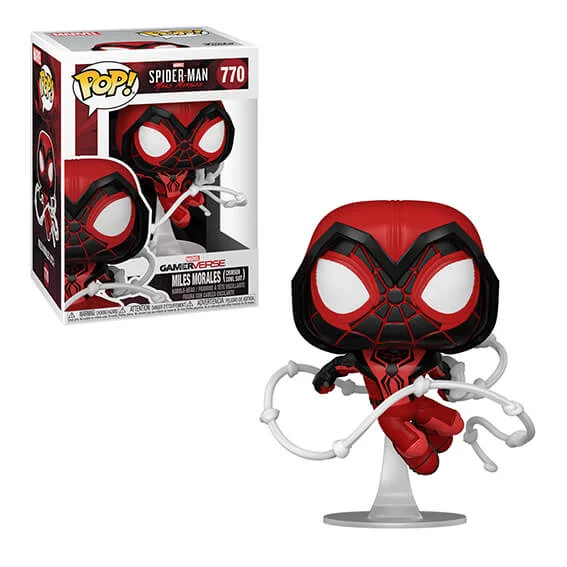 Marvel Spider-man: Miles Morales (Crimson Cowl Suit) Pop! Vinyl