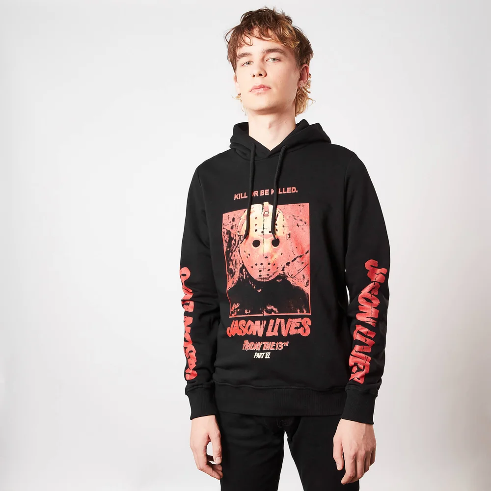 Friday 13th Jason Lives Unisex Hoodie - Black - S - Black Image 1