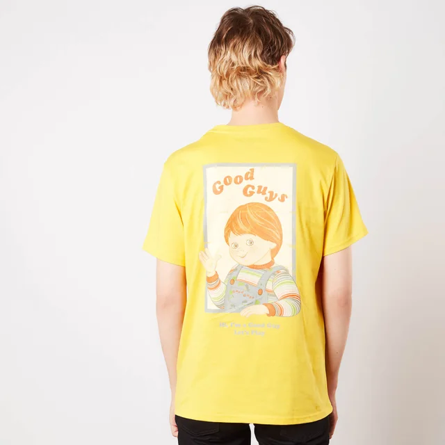 Chucky Good Guys Retro Men's T-Shirt - Yellow