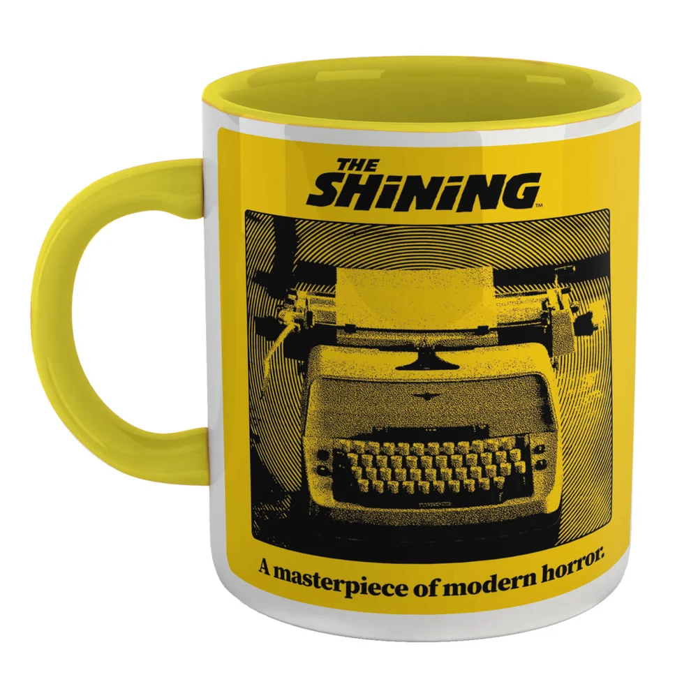 The Shining All Work And No Play Mug - White/Yellow Image 1