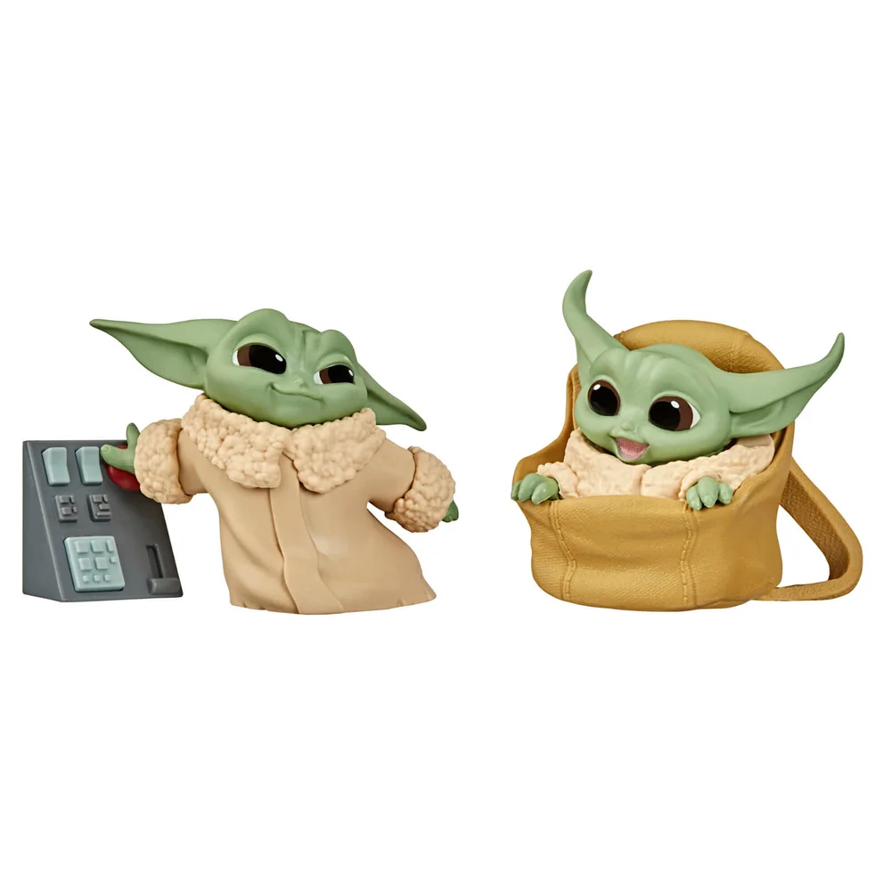 Hasbro Star Wars The Bounty Collection The Child Speeder Ride and Touching Buttons 2 Pack Figures Image 1