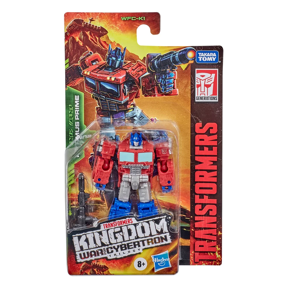 Hasbro Transformers Generations War for Cybertron: Kingdom Core Class WFC-K1 Optimus Prime Action Figure Image 1