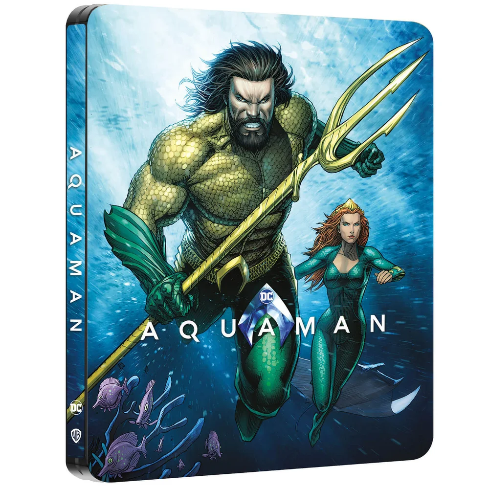 Aquaman - Zavvi Exclusive 4K Ultra HD Steelbook (Includes 2D Blu-ray) Image 1