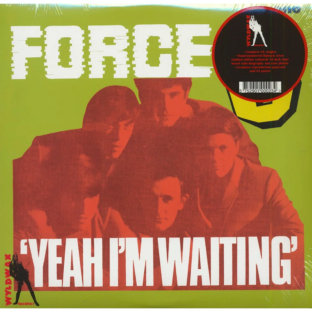 Force Five - Yeah I'm Waiting (Yellow Vinyl) 10" Image 1