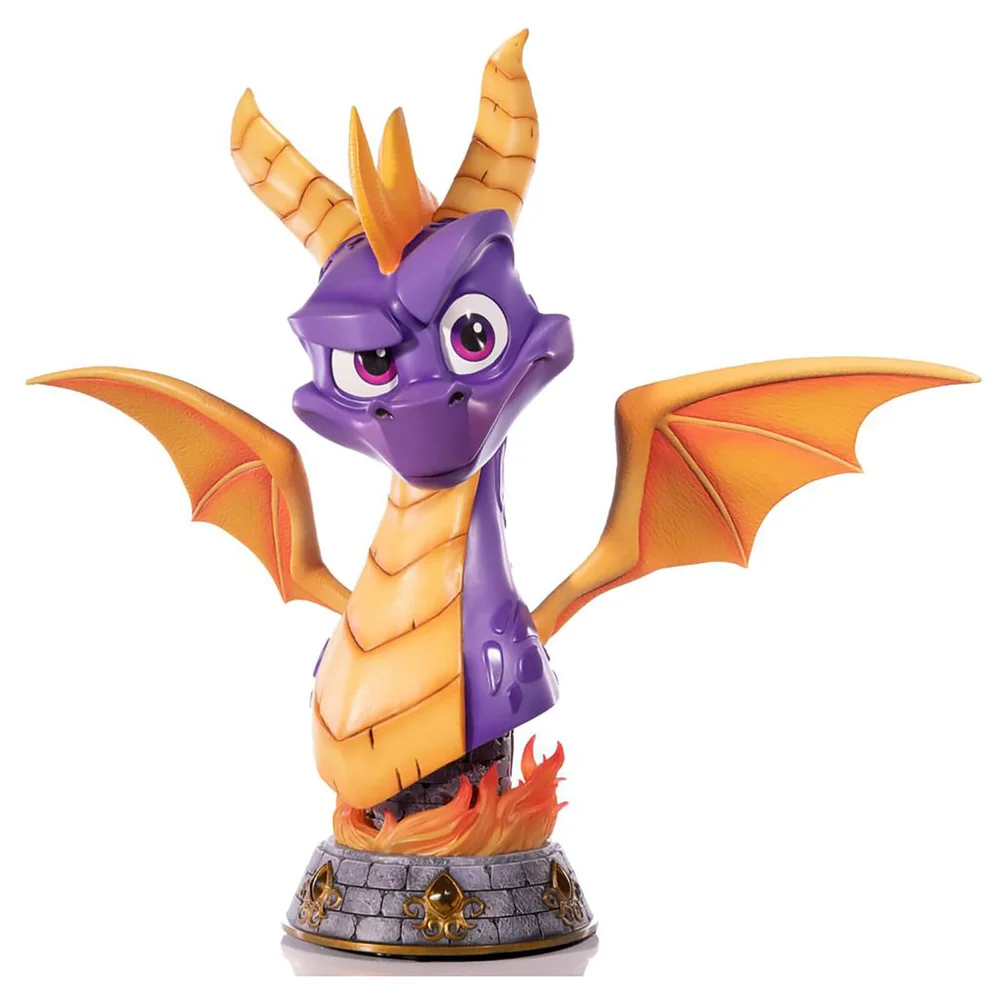 First 4 Figures Spyro the Dragon Life-Size Bust 27.5 Inch Image 1