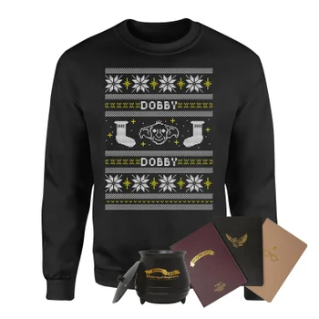 Harry Potter Officially Licensed MEGA Christmas Gift Set - Includes Christmas Jumper plus 3 gifts