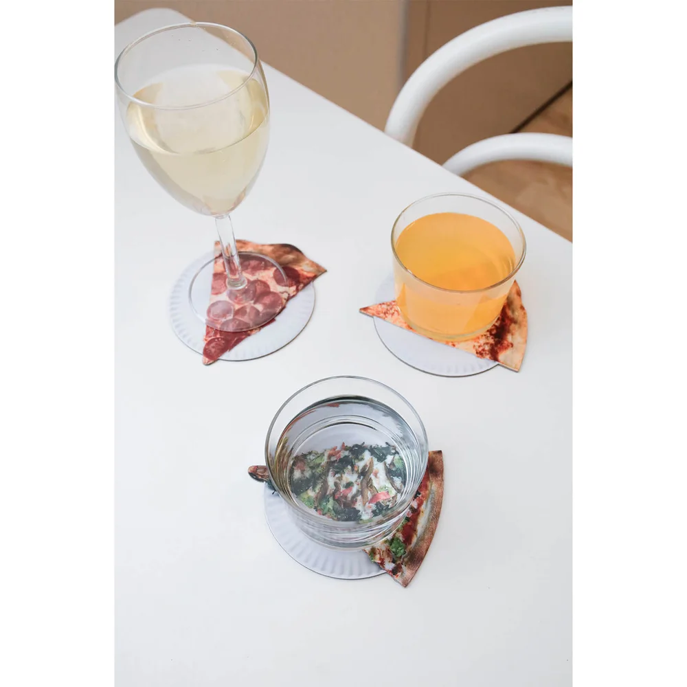 Pizza Coaster Set Image 1