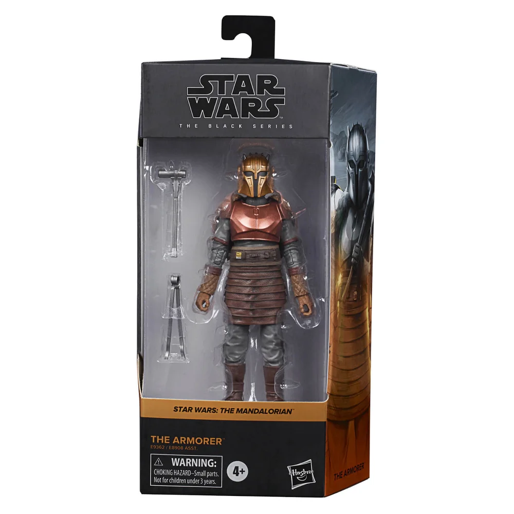Hasbro Star Wars The Mandalorian Black Series Armorer Action Figure Image 1