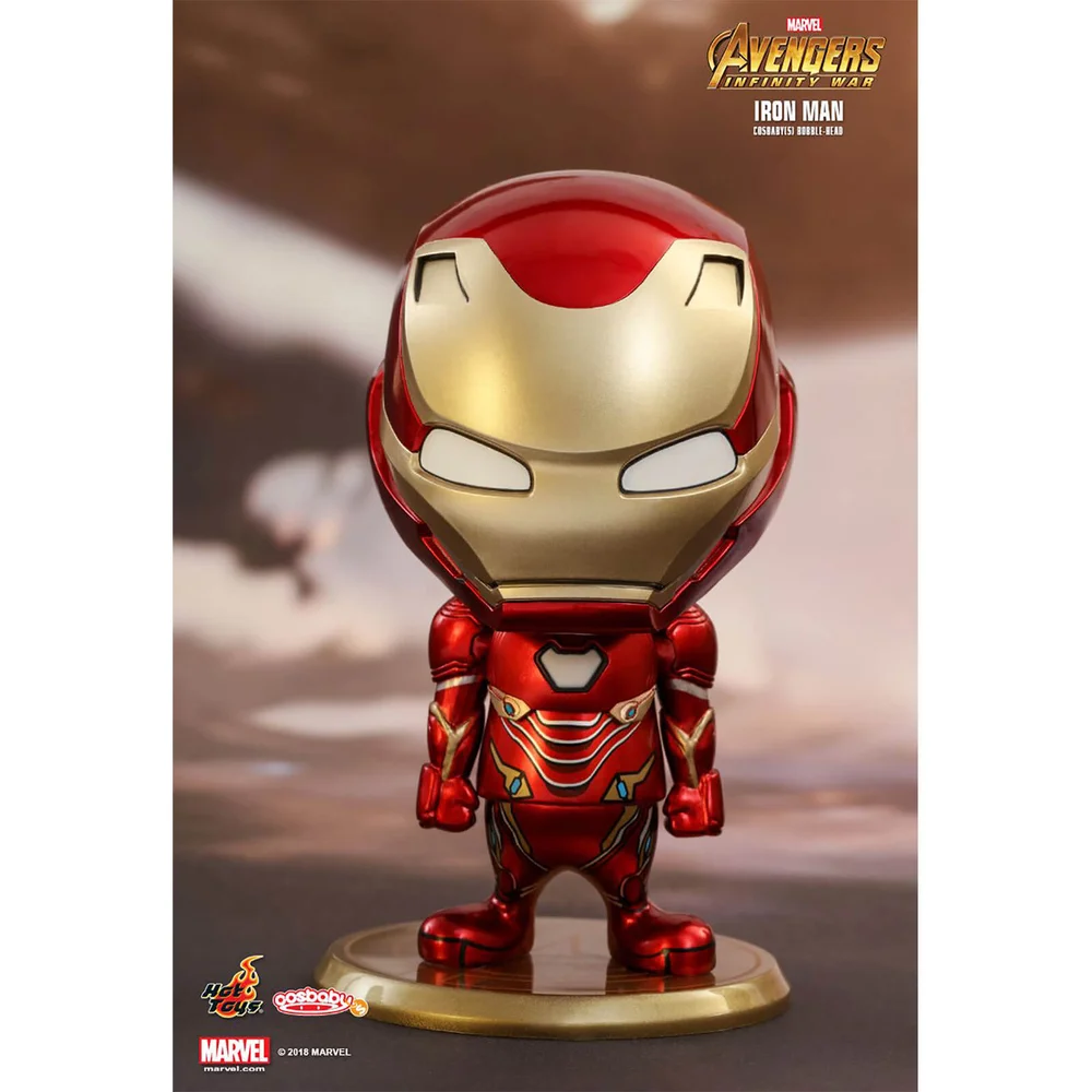 Hot Toys Cosbaby Marvel Avengers: Infinity War - Iron Man Mark 50 Figure Image 1