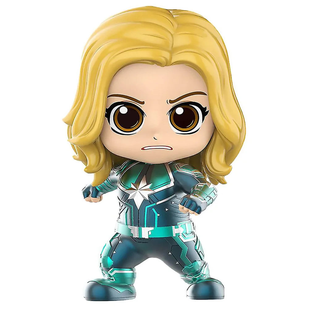 Hot Toys Cosbaby Marvel Captain Marvel - Captain Marvel (Starforce Version) Figure Image 1