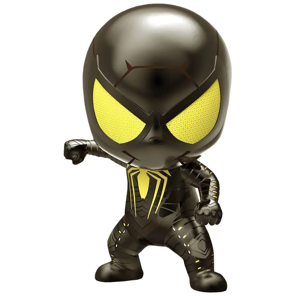 Hot Toys Cosbaby Marvel's Spider-Man PS4 - Spider-Man (Anti-Ock Suit Version) Figure Image 1