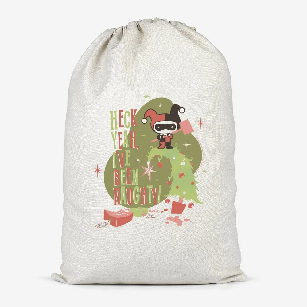 The Joker Heck Yeah I've Been Naughty Cotton Storage Bag - Small Image 1