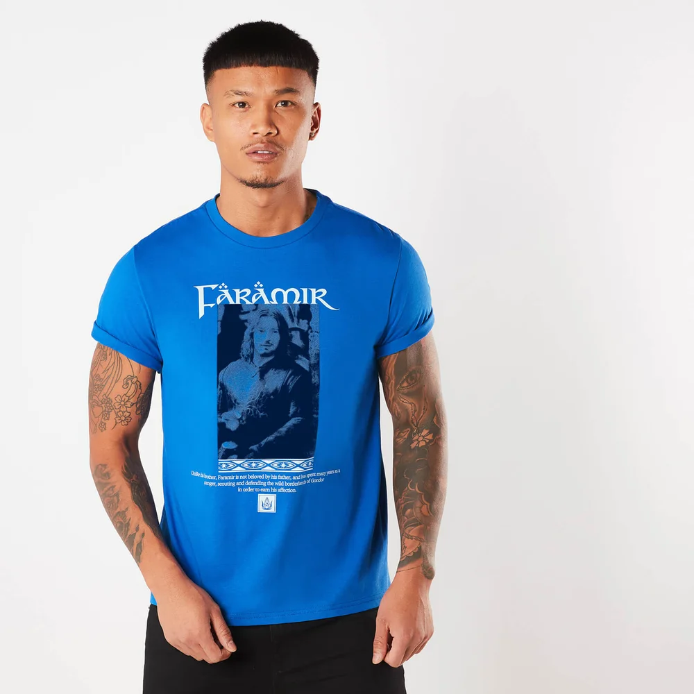 Lord Of The Rings Faramir Of Gondor Men's T-Shirt - Royal Blue - S Image 1