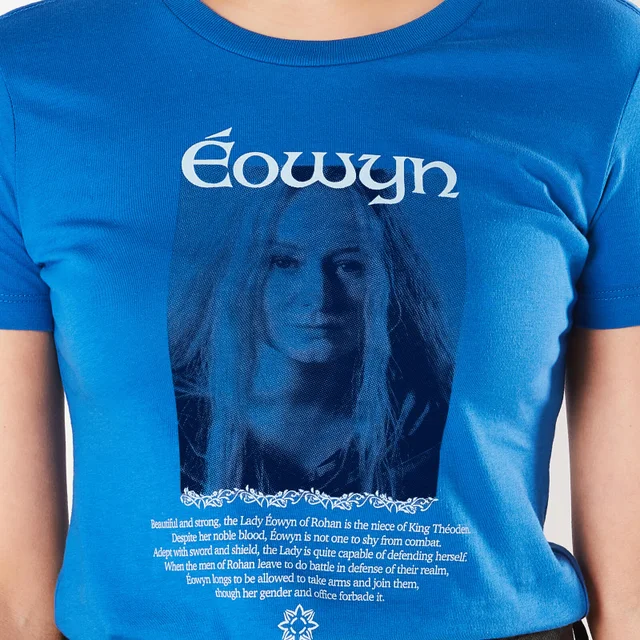 Lord Of The Rings Eowyn The Shieldmaiden Women's T-Shirt - Royal Blue