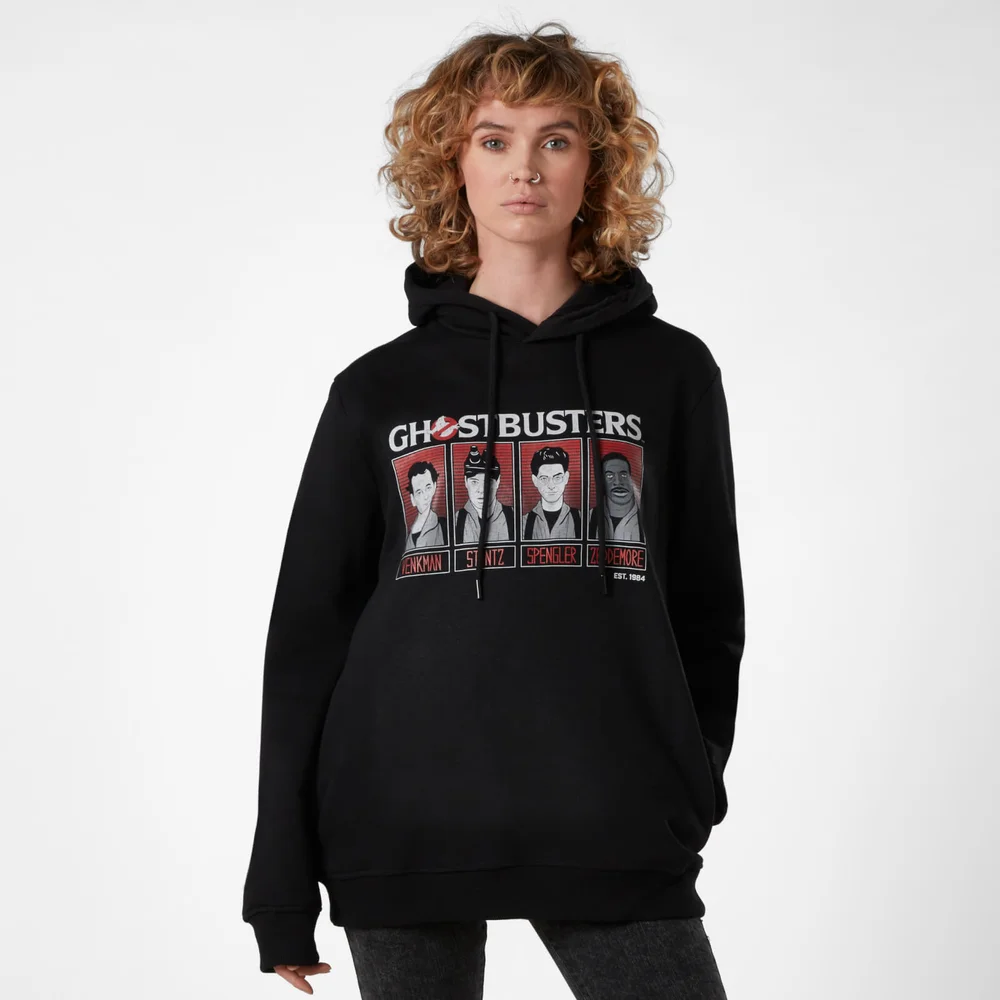 Ghostbusters Line-Up Hoodie - Black - S Image 1