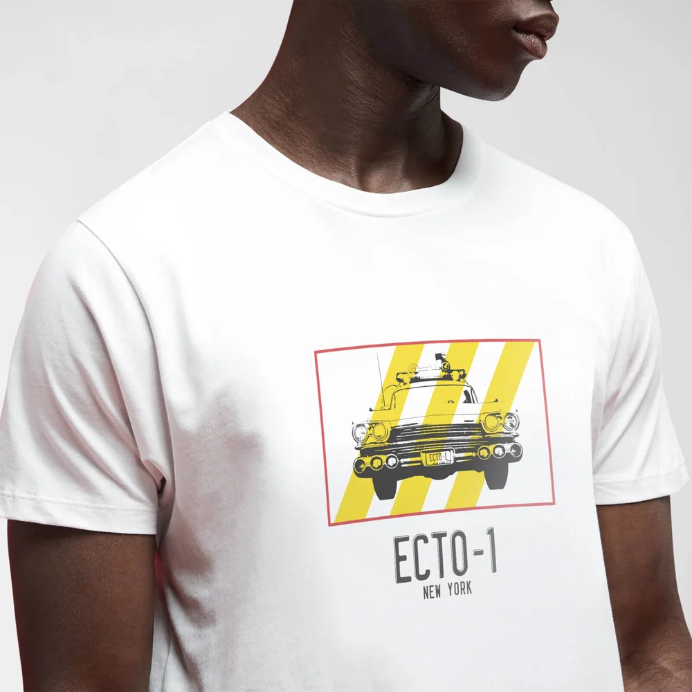 Ghostbusters Ecto-1 Men's T-Shirt - White - S Image 1