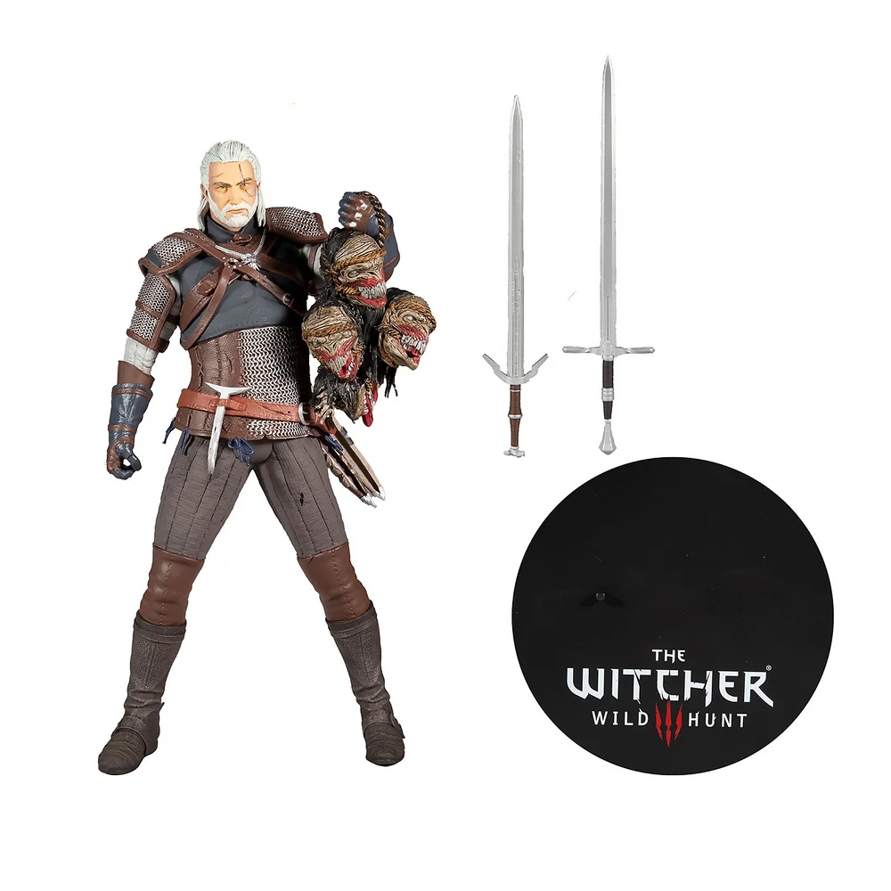 McFarlane The Witcher 3: Wild Hunt 12 Inch Action Figure - Geralt Of Rivia Image 1
