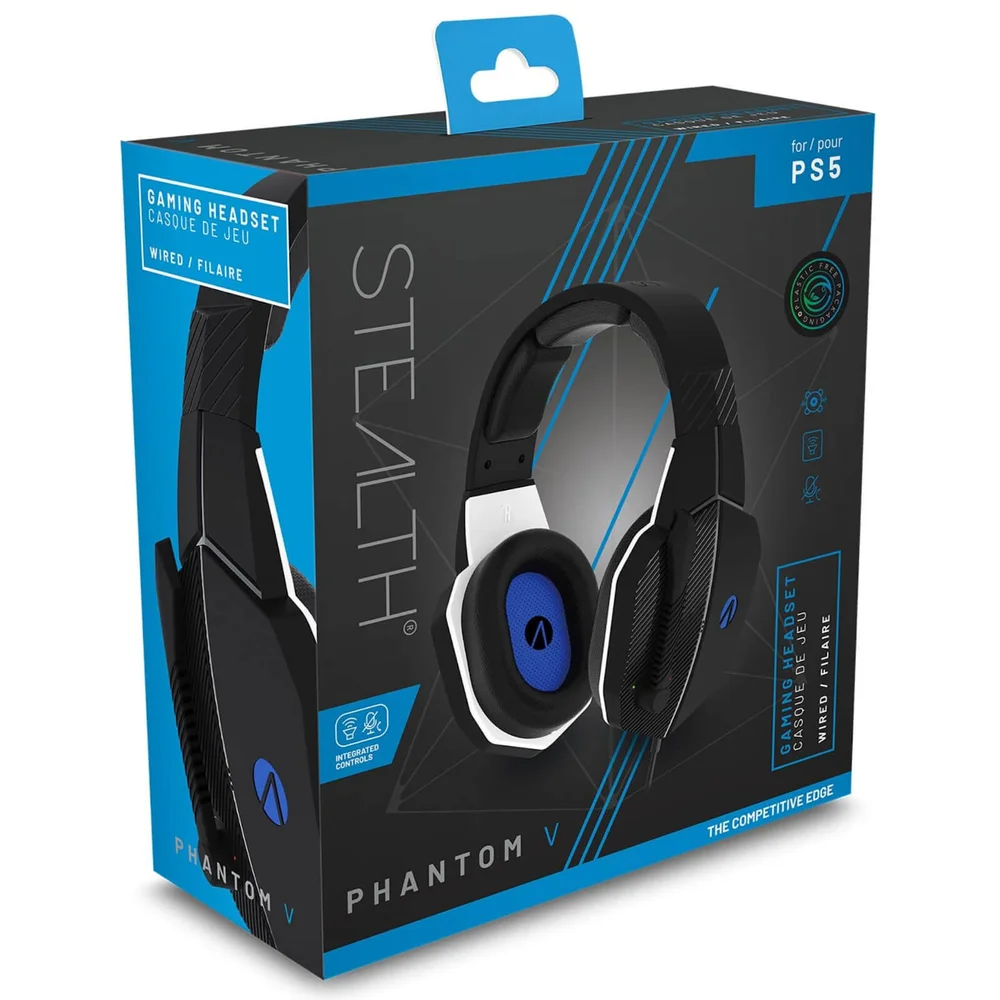 PS5 Stereo Gaming Headset - Phantom V Image 1