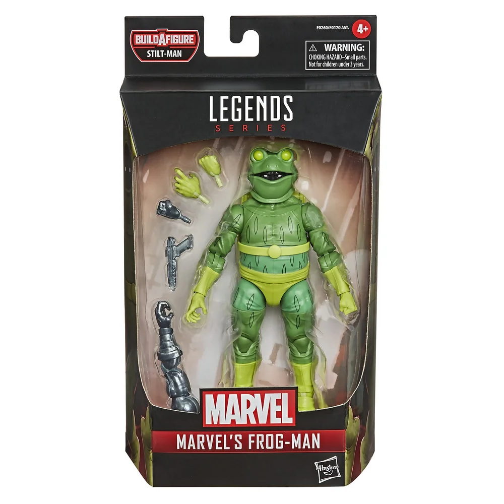 Hasbro Marvel Legends Series Spider-Man Marvel’s Frog-Man Figure Image 1
