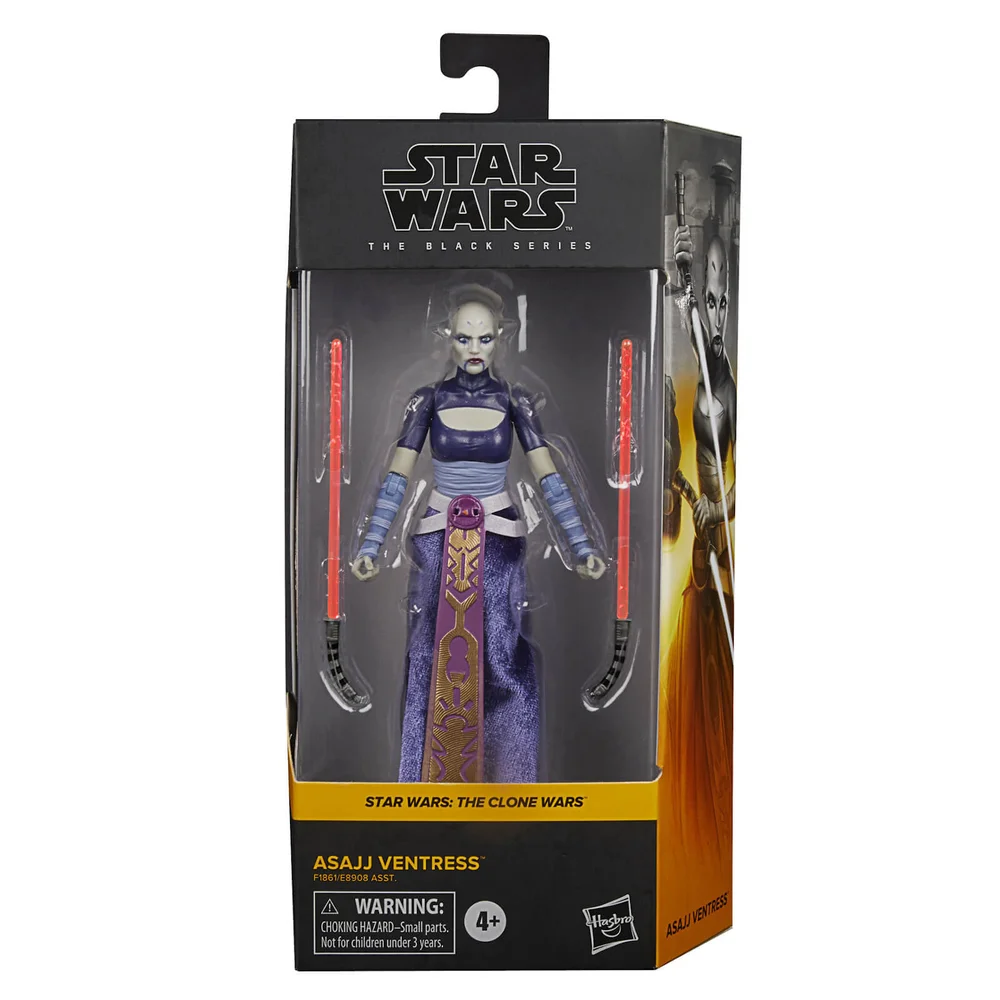Hasbro Star Wars The Black Series Asajj Ventress Action Figure Image 1