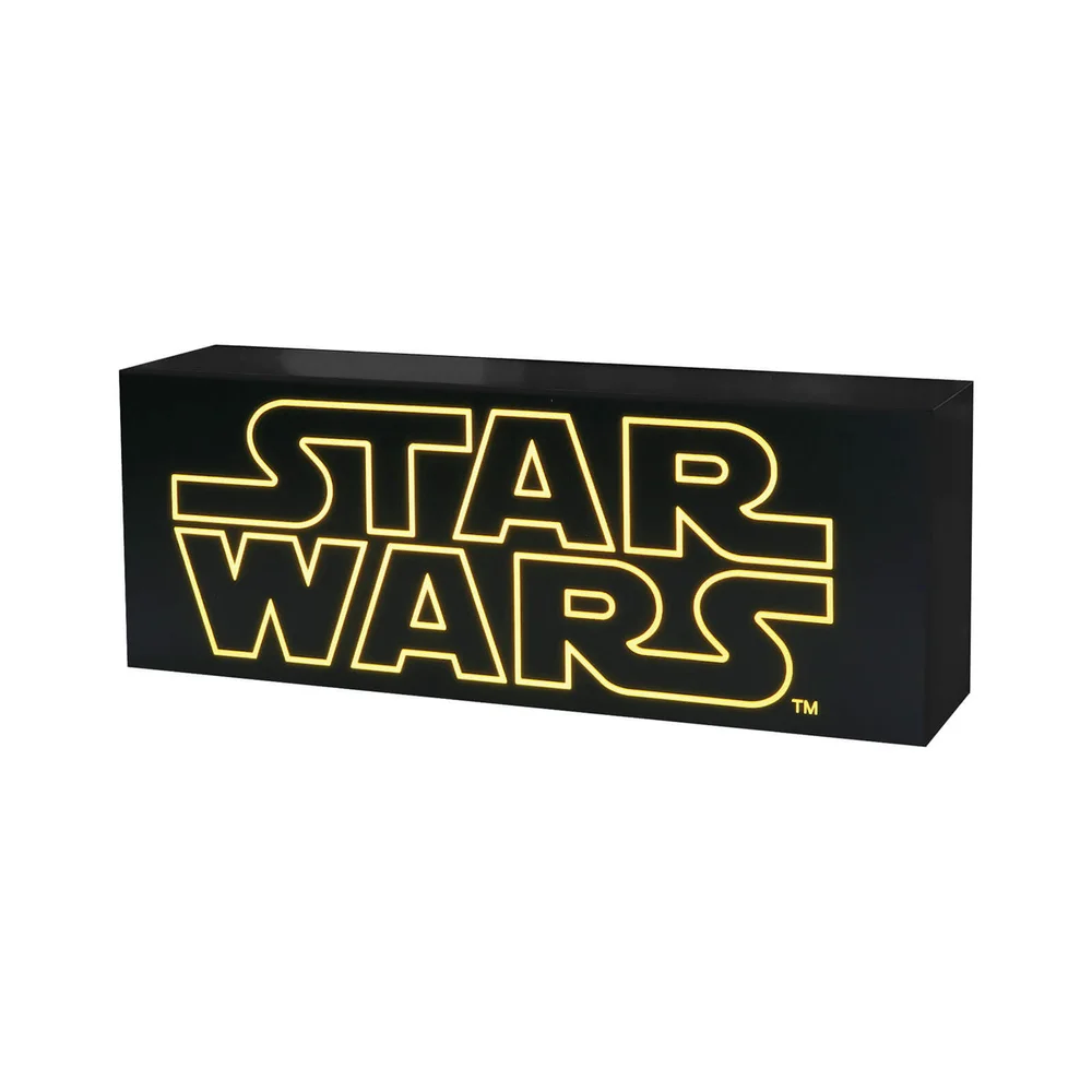 Hot Toys Star Wars Logo Lightbox - UK Exclusive Image 1