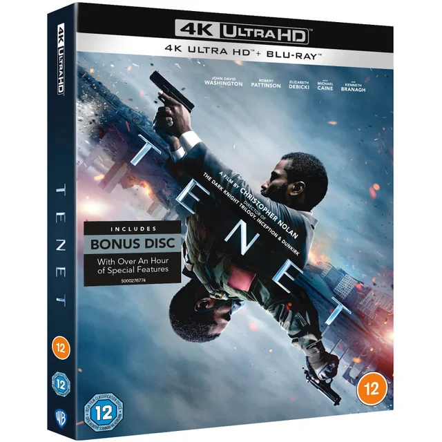 Tenet - 4K Ultra HD (Includes Blu-ray)