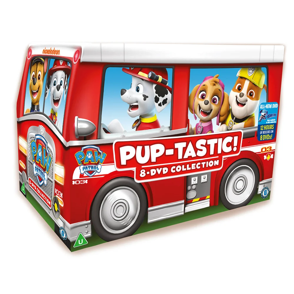 Paw Patrol Pup-Tastic 8-DVD Collection Image 1