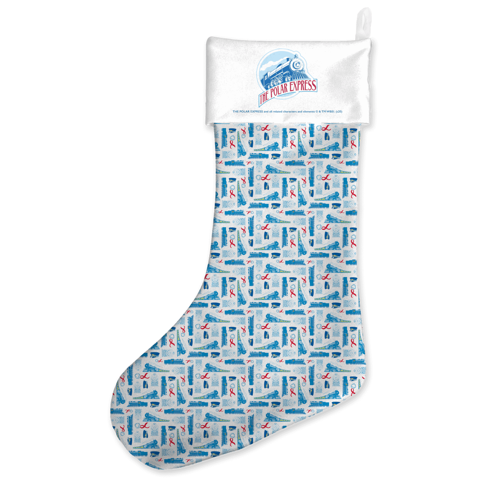 Polar Express Christmas Stocking Image 1