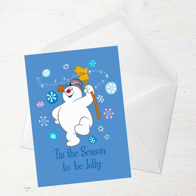 Tis The Season To Be Jolly Greetings Card