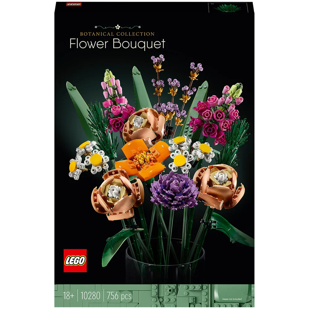 LEGO Creator: Expert Flower Bouquet Set for Adults (10280) Image 1