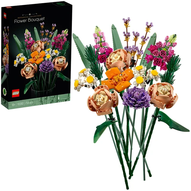 LEGO Creator: Expert Flower Bouquet Set for Adults (10280)