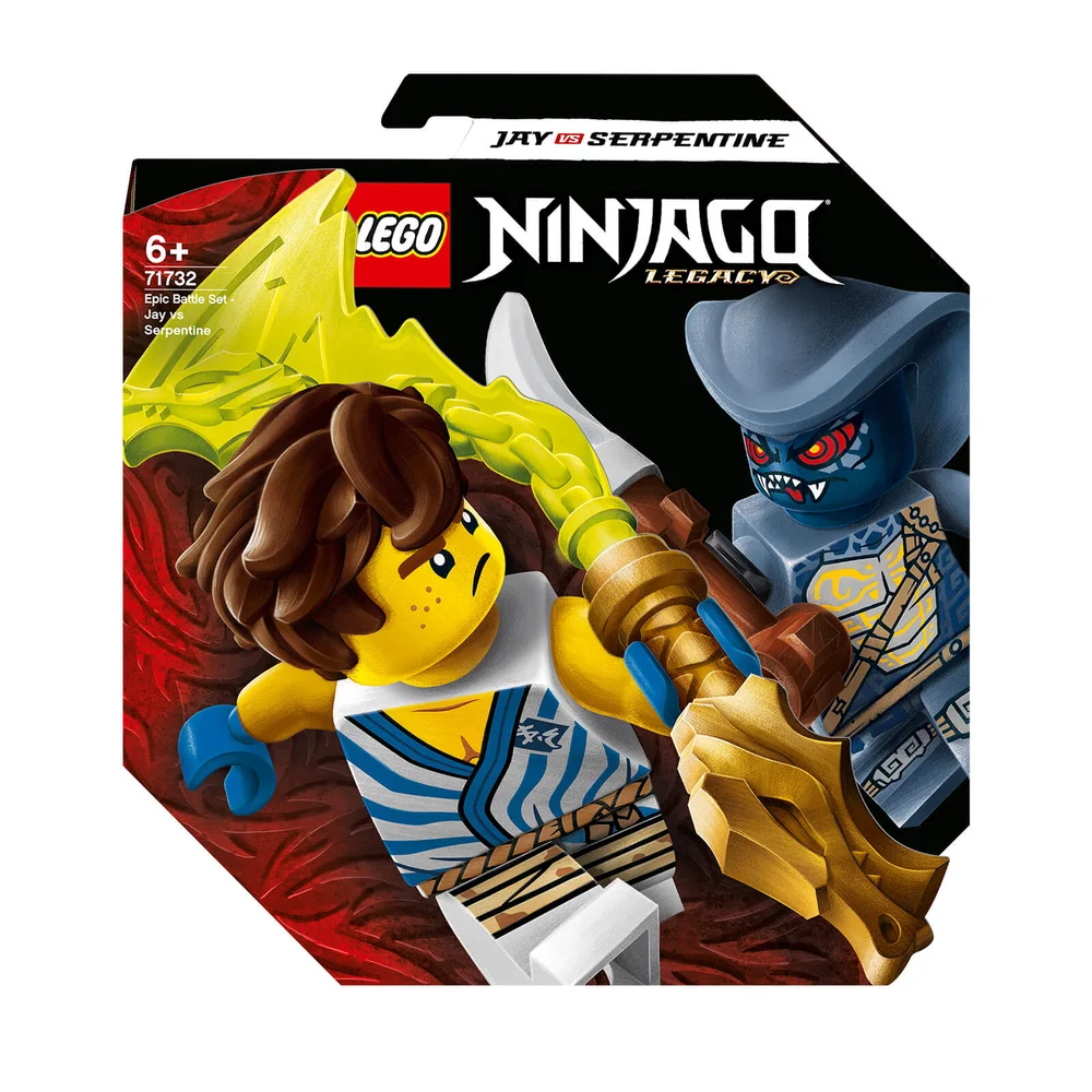 LEGO NINJAGO: Legacy Epic Battle Set Jay vs. Serpentine (71732) Image 1