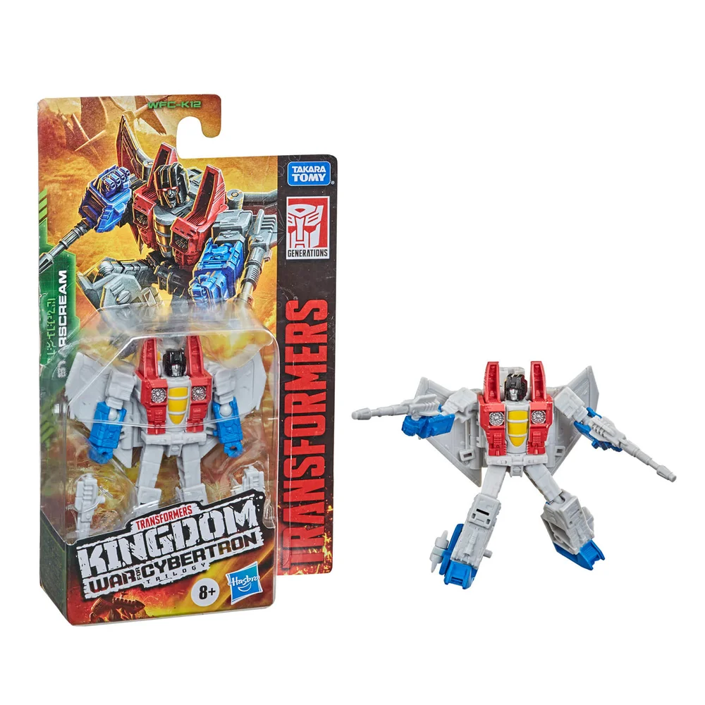 Hasbro Transformers Generations War for Cybertron: Kingdom Core Class WFC-K12 Starscream Action Figure Image 1