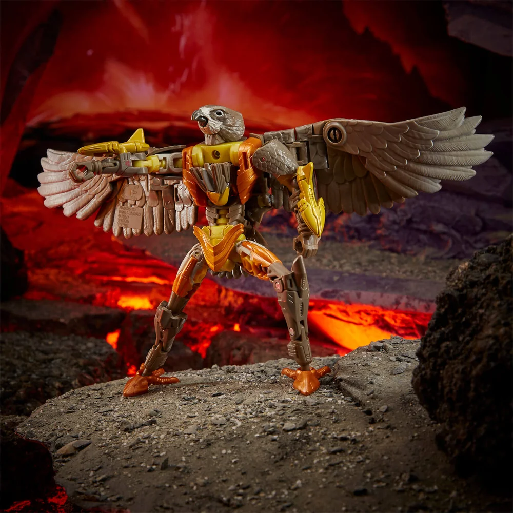Hasbro Transformers Generations War for Cybertron: Kingdom Deluxe WFC-K14 Airazor Action Figure Image 1