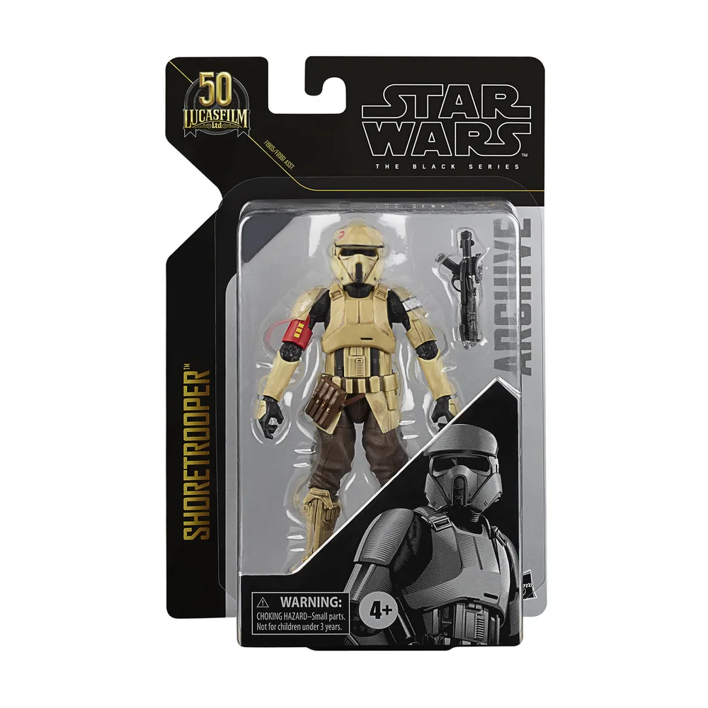 Hasbro Star Wars Black Series Archive Shoretrooper Action Figure Image 1