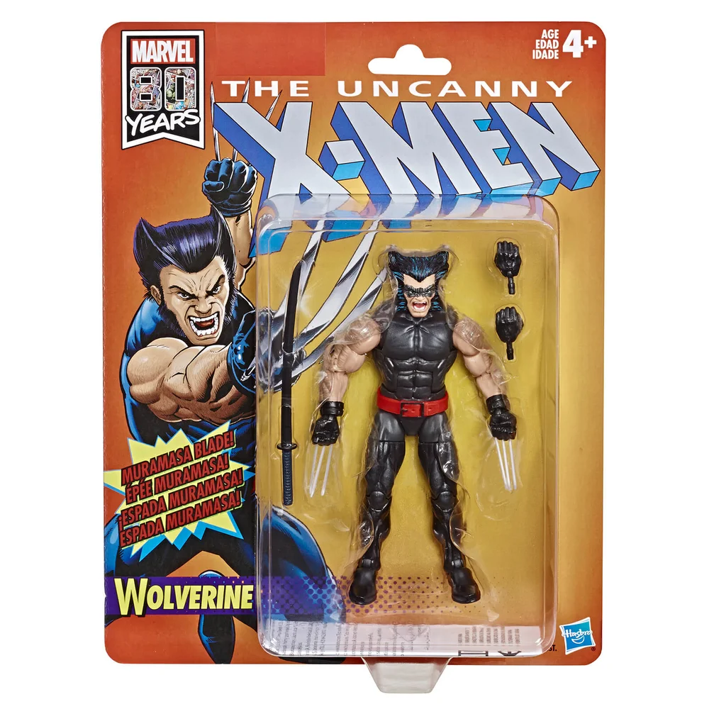 Hasbro Marvel Retro Collection Wolverine Action Figure Image 1