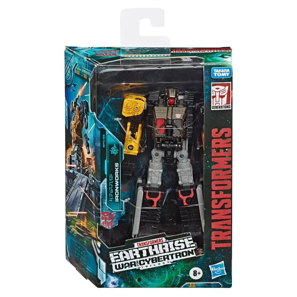 Hasbro Transformers Generations War for Cybertron Deluxe WFC-E8 Ironworks Action Figure Image 1
