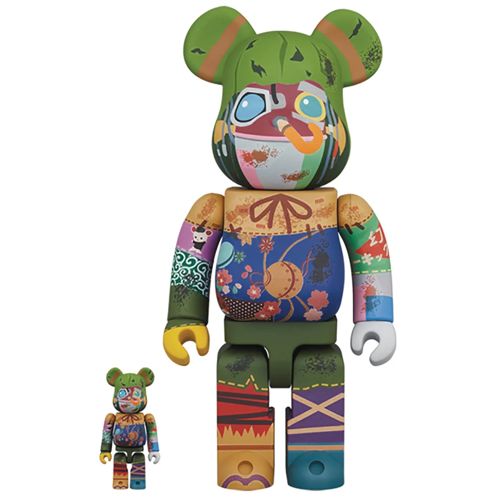 Medicom Poupelle of Chimney Town 100% & 400% Be@rbrick 2-Pack - Poupelle Image 1