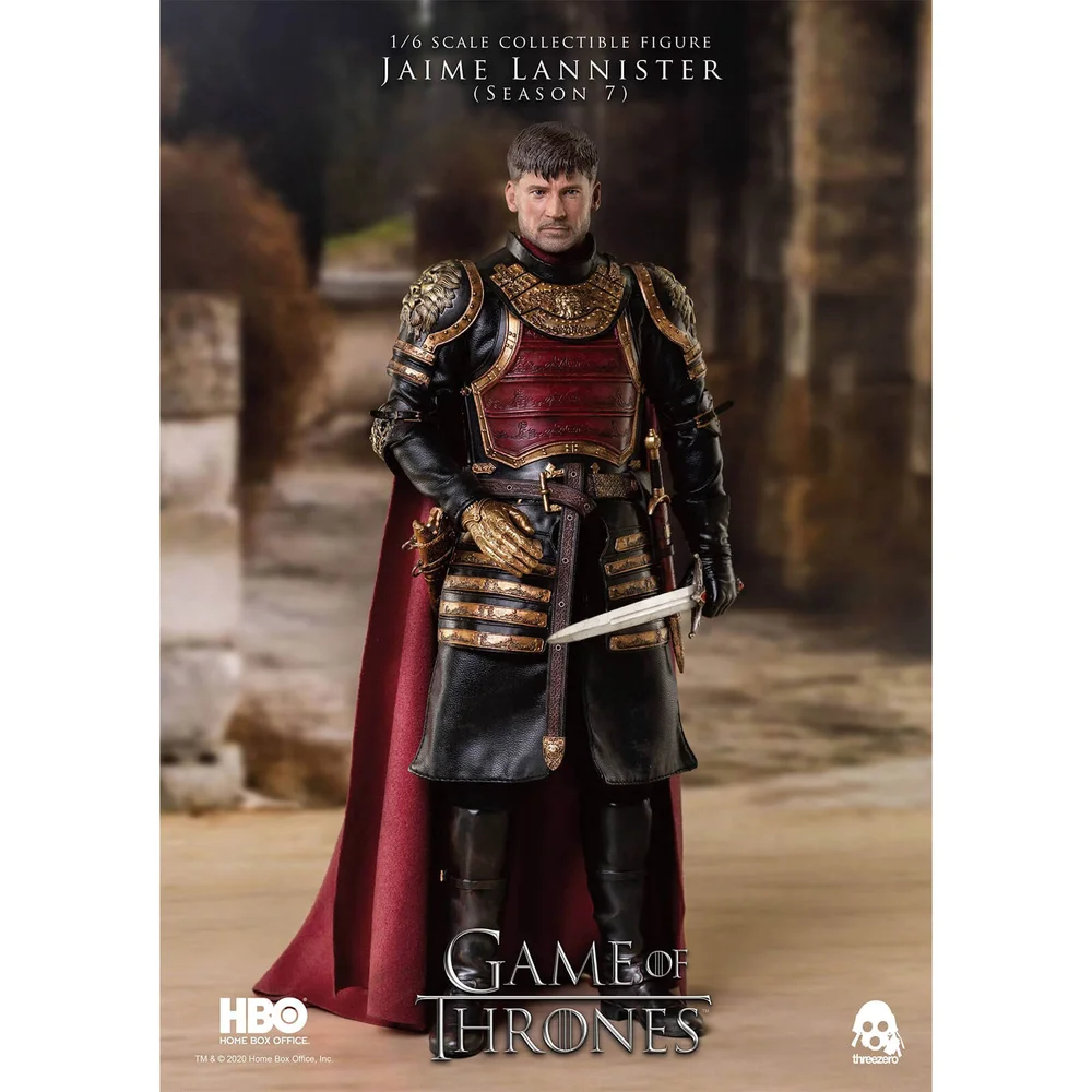 ThreeZero Game of Thrones 1/6 Scale Collectible Figure - Jaime Lannister (Season 7) Image 1